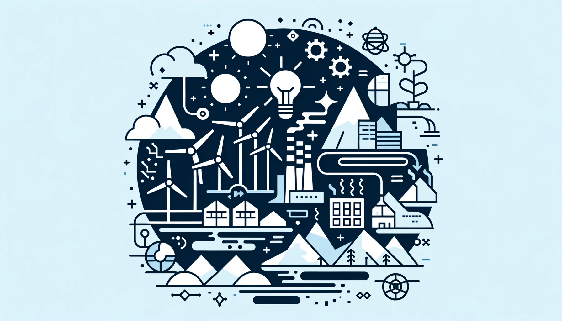 Futuristic digital art of Icelandic entrepreneurs and tech innovation