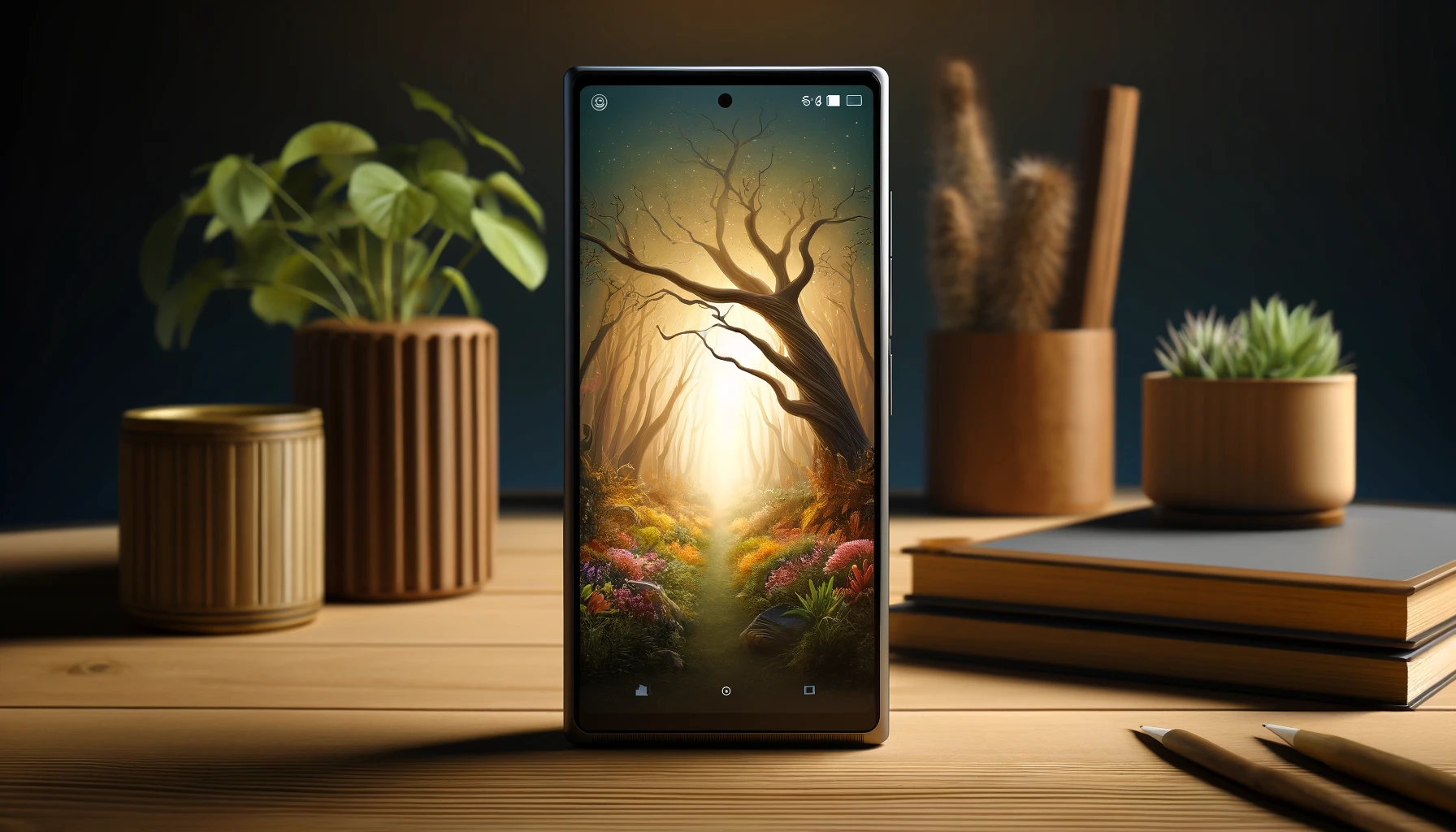 Light Phone III in nature setting, highlighting eco-friendly design