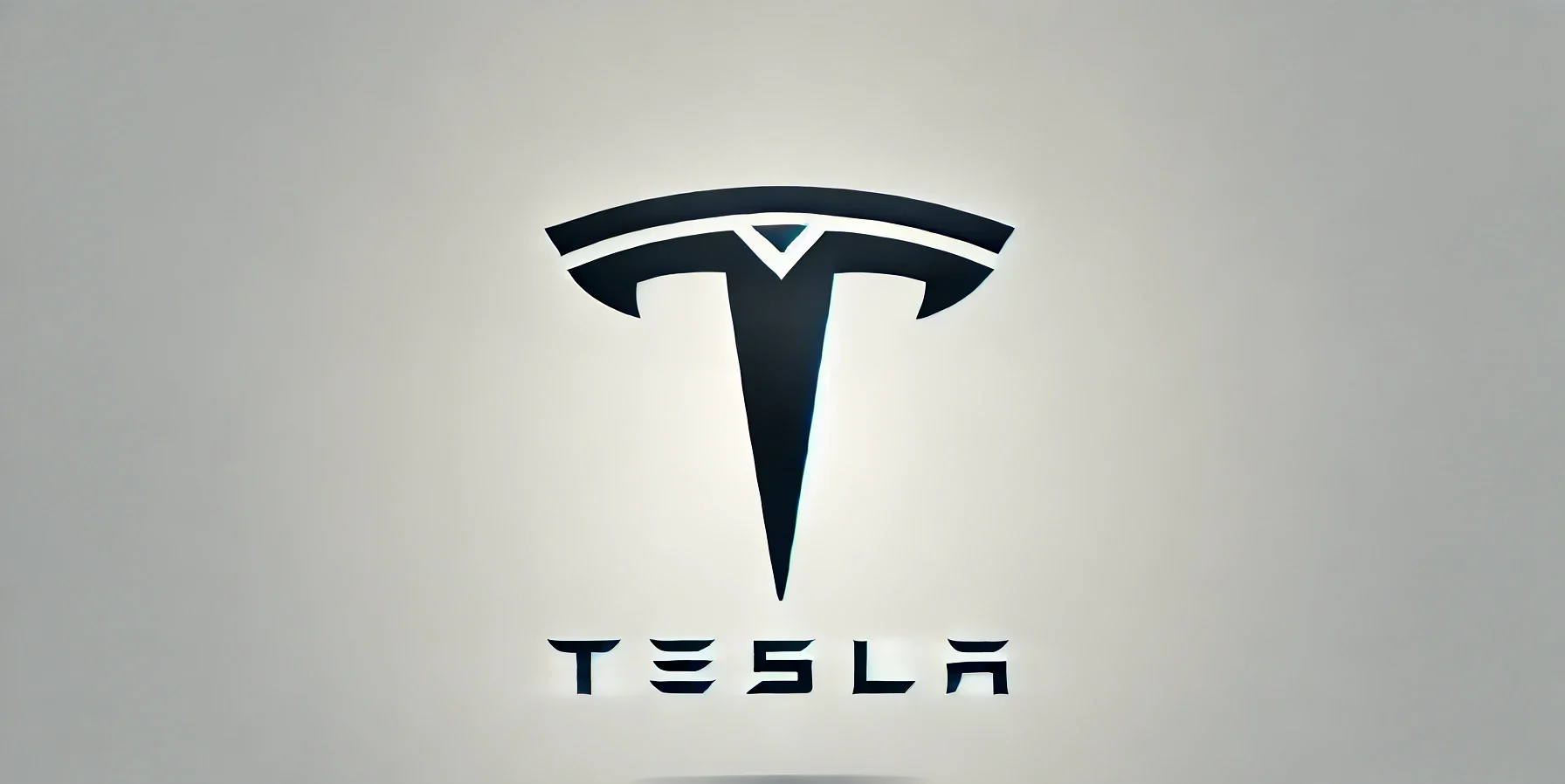 tesla-like logo in minimalist style