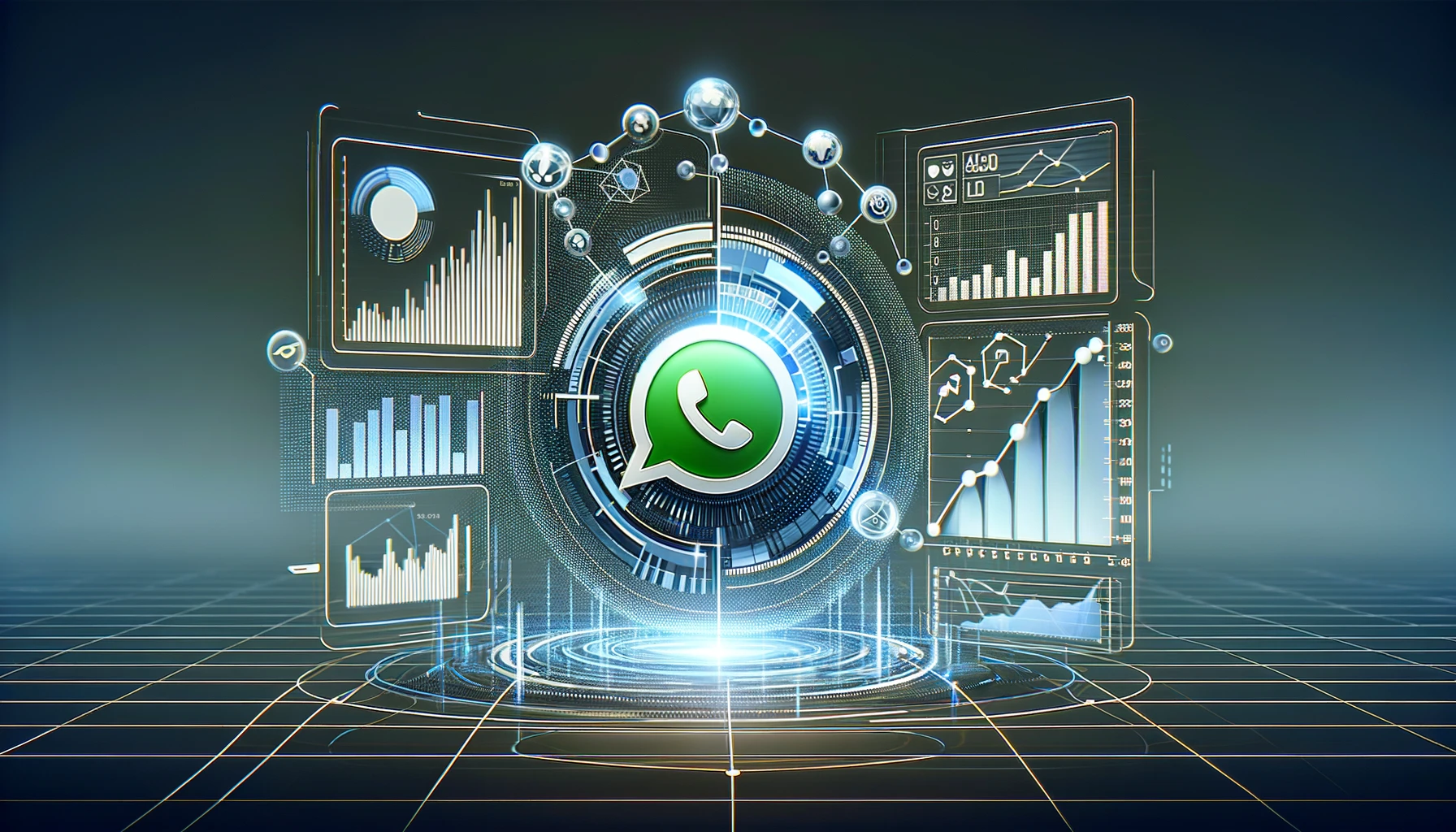 Analytics of targeted messaging for WhatsApp Business using AI technology