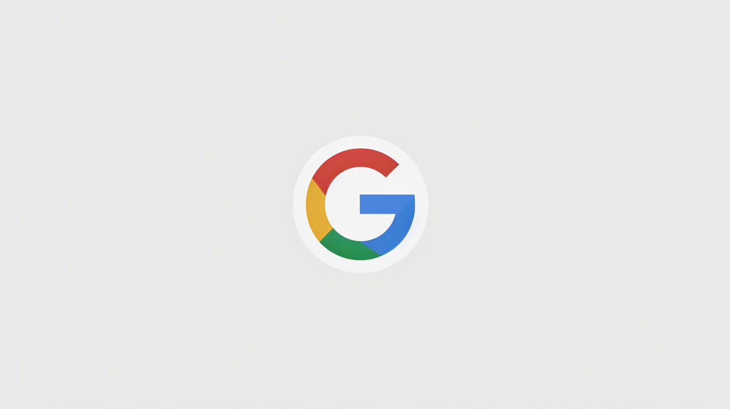 google-like logo in minimalist style.