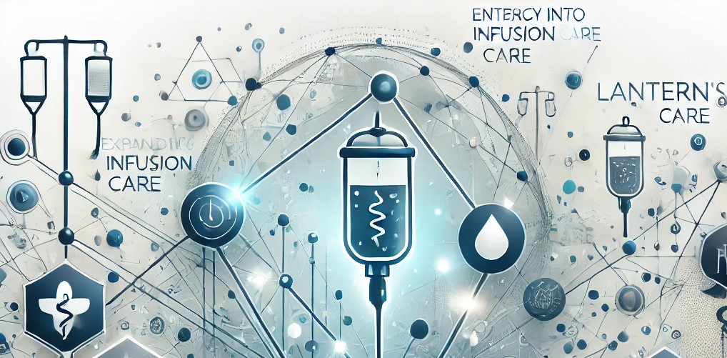 Abstract illustration of healthcare network